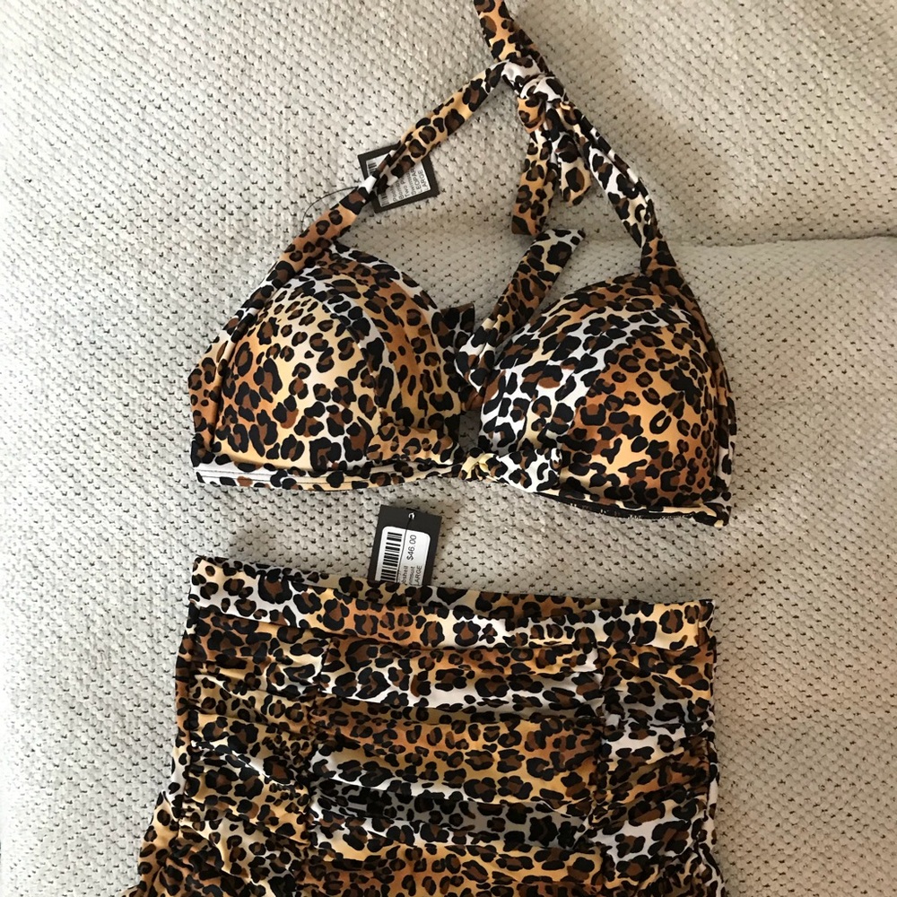 Retro high waisted bikini